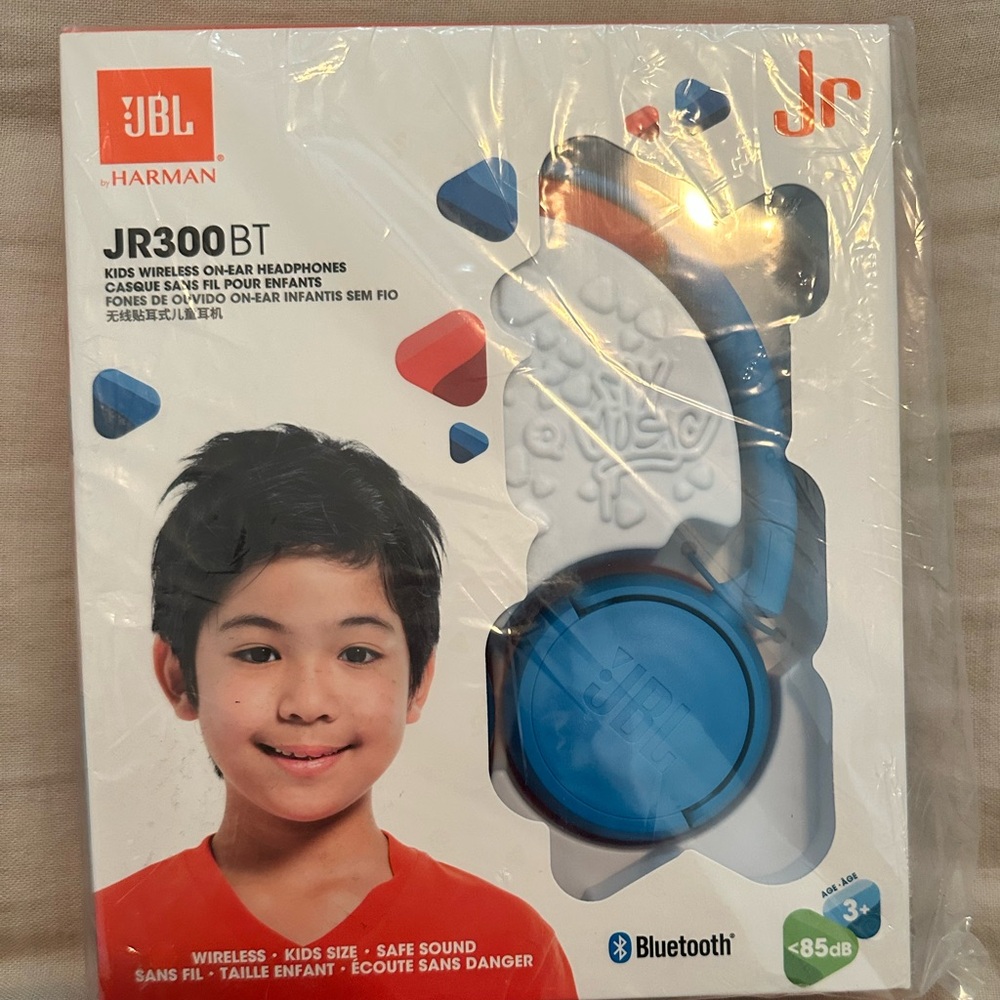 JBL Kids Wireless Headphones - Blue and Red